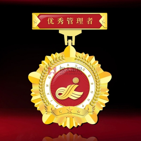 湖南長沙湘江集團(tuán)優(yōu)秀管理者獎牌獎?wù)? title=