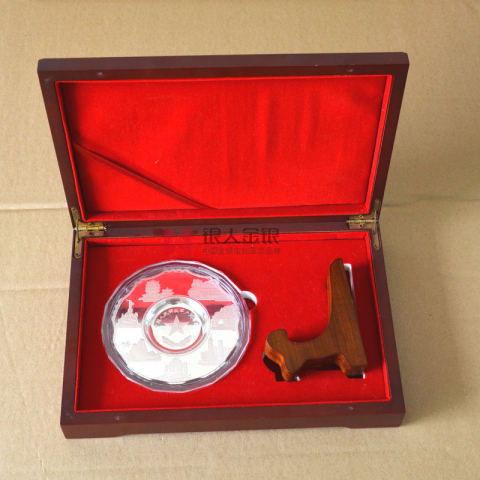 廣州某單位純銀紀念盤定制