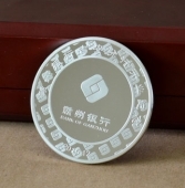 慶祝贛州銀行吉安分行開(kāi)業(yè)慶典成立銀質(zhì)紀(jì)念章