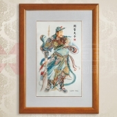 武圣關(guān)帝浮雕純銀銀畫(huà)批發(fā)個(gè)性定制零售定做銀畫(huà)