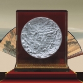 八仙過海純銀銀盤/純銀碟/純銀圓盤/純銀紀念盤