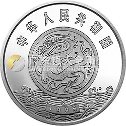黃河文化金銀紀念幣（第1組）27克圓形銀質(zhì)紀念幣