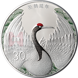 2020吉祥文化金銀紀(jì)念幣100克圓形銀質(zhì)紀(jì)念幣