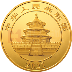 2021版熊貓金銀紀(jì)念幣1公斤圓形金質(zhì)紀(jì)念幣